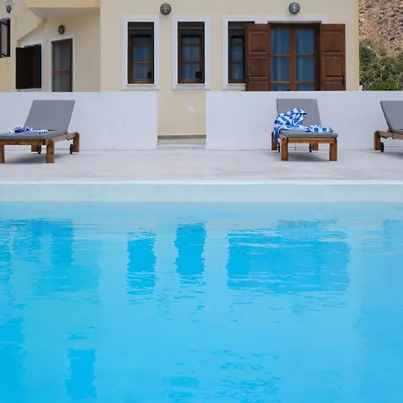Private Villa Evgenia With Swimming Pool Perissa  Esterno foto