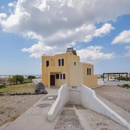 Private Villa Evgenia With Swimming Pool Perissa  Esterno foto
