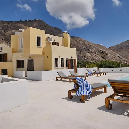 Private Villa Evgenia With Swimming Pool Perissa  Esterno foto